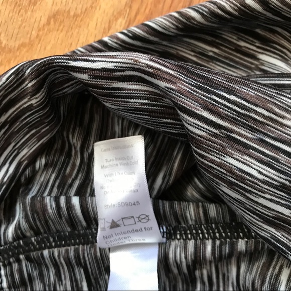 Black and White Dance Shorts - Picture 5 of 5